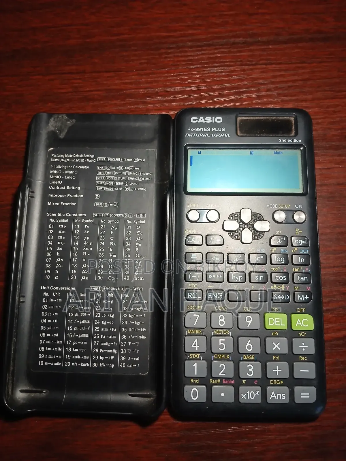 Casio Fx991 Es Plus ( 2nd Edition )