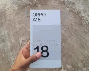 New Oppo A18 64 GB Blue