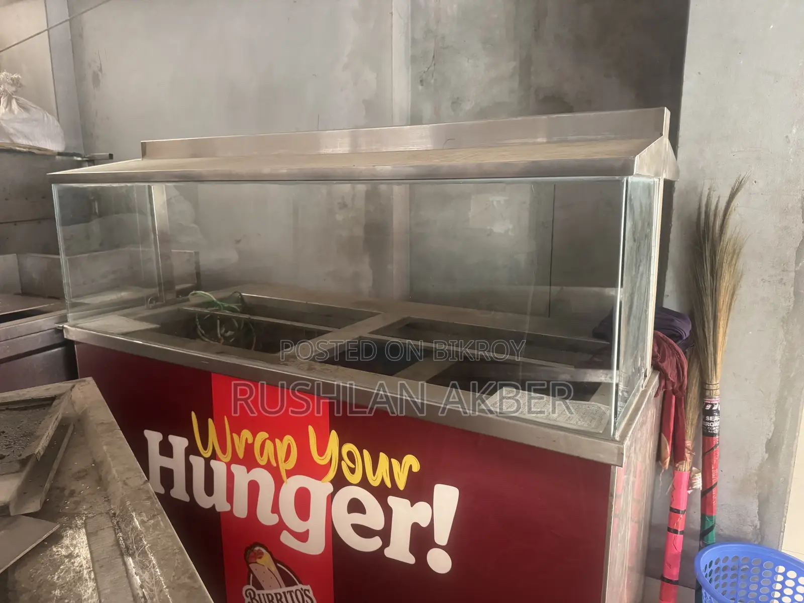 16plate Electric Fridge Salad Bar For Restaurant