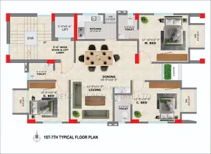 3bdrm Apartment in Renown Real Estate, Uttara for sale