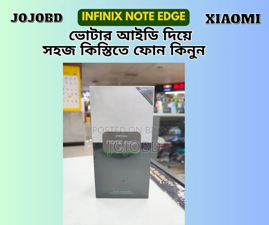 New Infinix Note Edge 128 GB Black