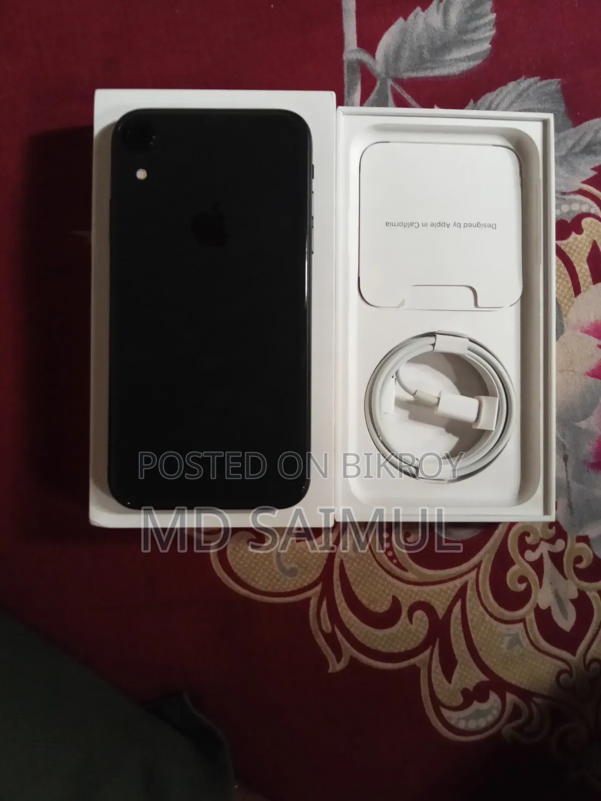 New Apple iPhone XR 64 GB Black