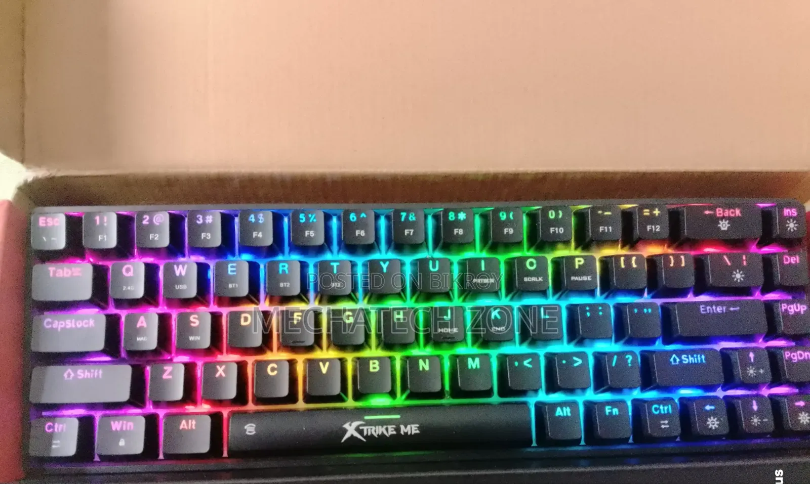 Fantech Maxfit 108 RGB Gaming Mechanical(Blue Switch)