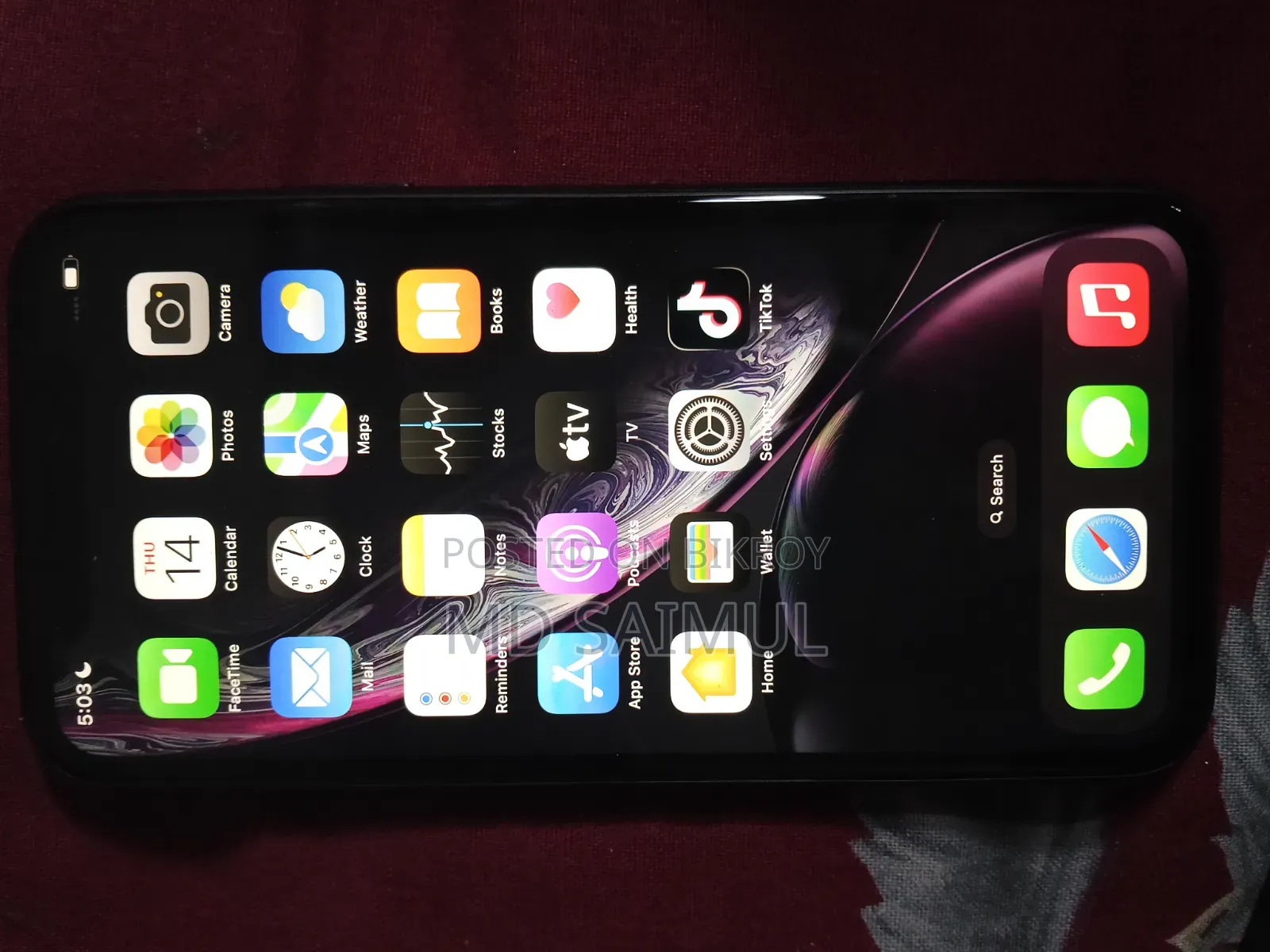 New Apple iPhone XR 64 GB Black