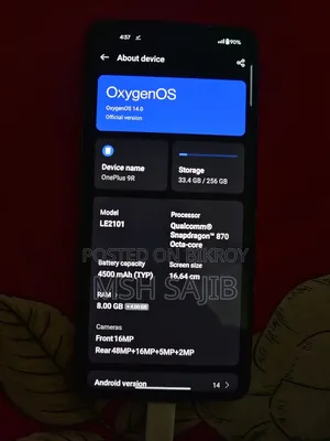 OnePlus 9R 256 GB Blue