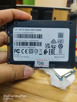 Adata Ultimate SU650 480GB SATA SSD (100% Health)