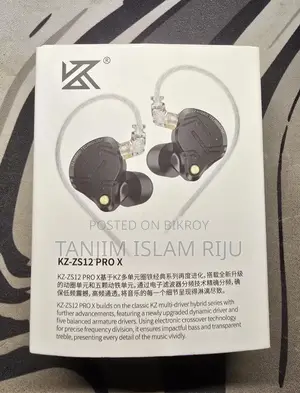 Kz-Zs12 Pro X Iem + Better Wire