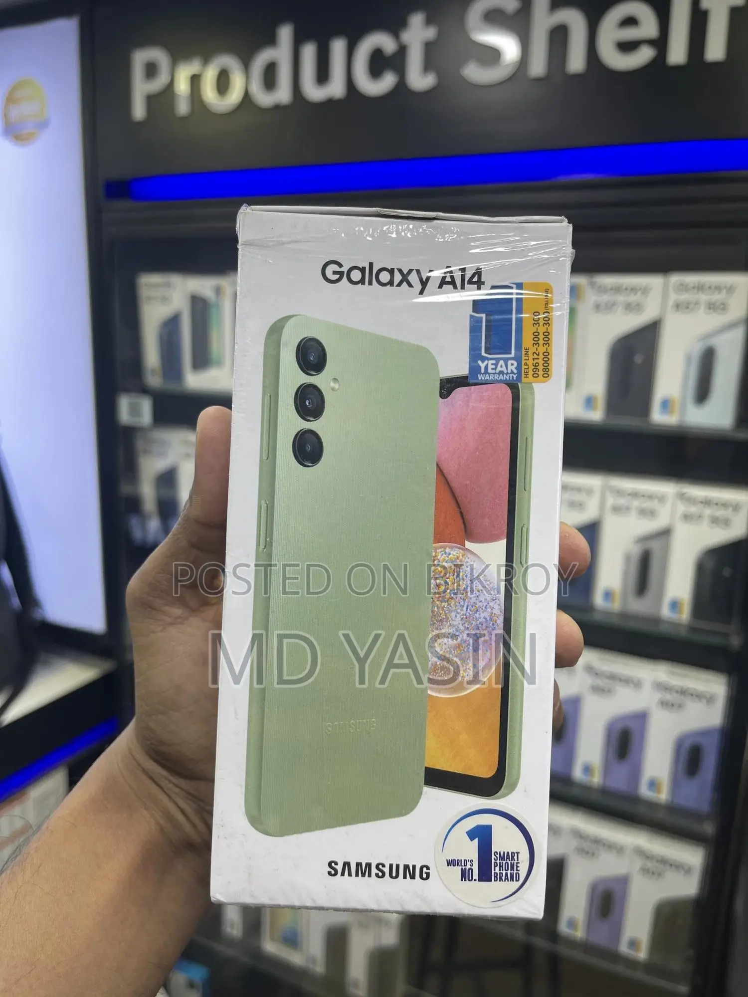 New Samsung Galaxy A14 64 GB Green