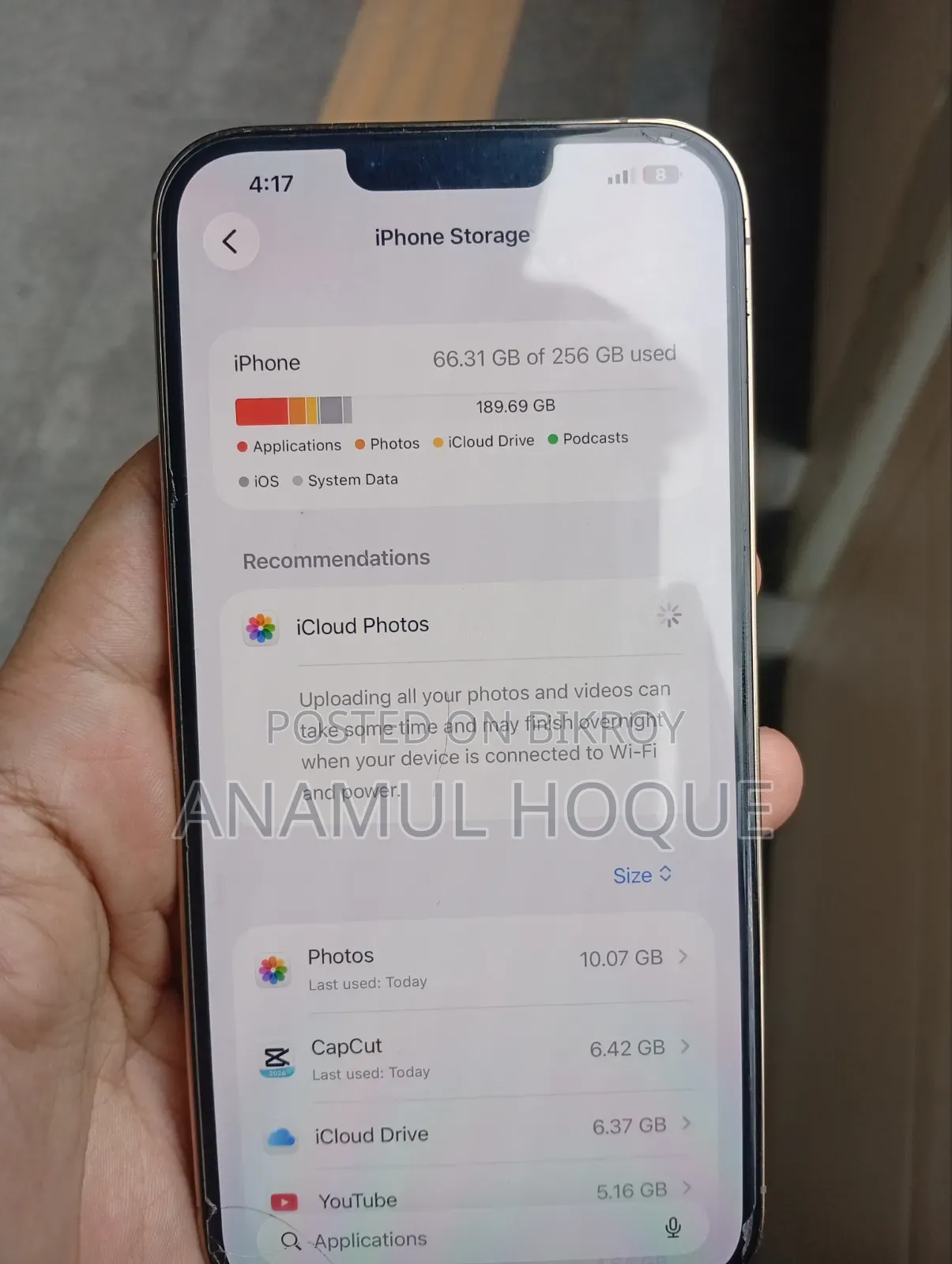 Apple iPhone 13 Pro Max 256 GB Gold