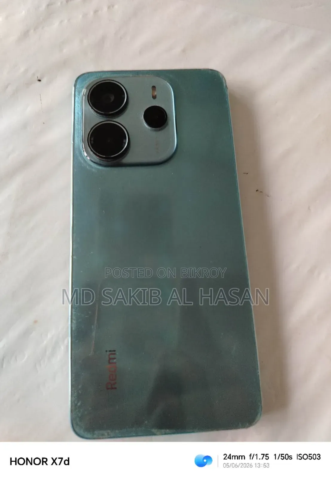 Xiaomi Redmi Note 14 4G 256 GB Green