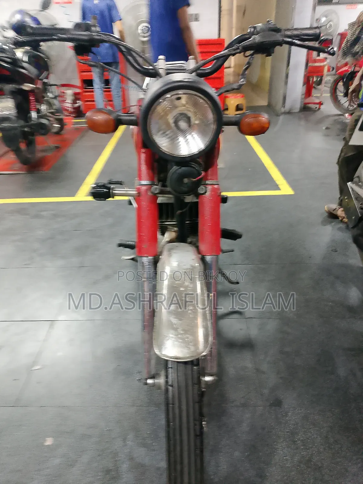 Suzuki AX4 1984 Red