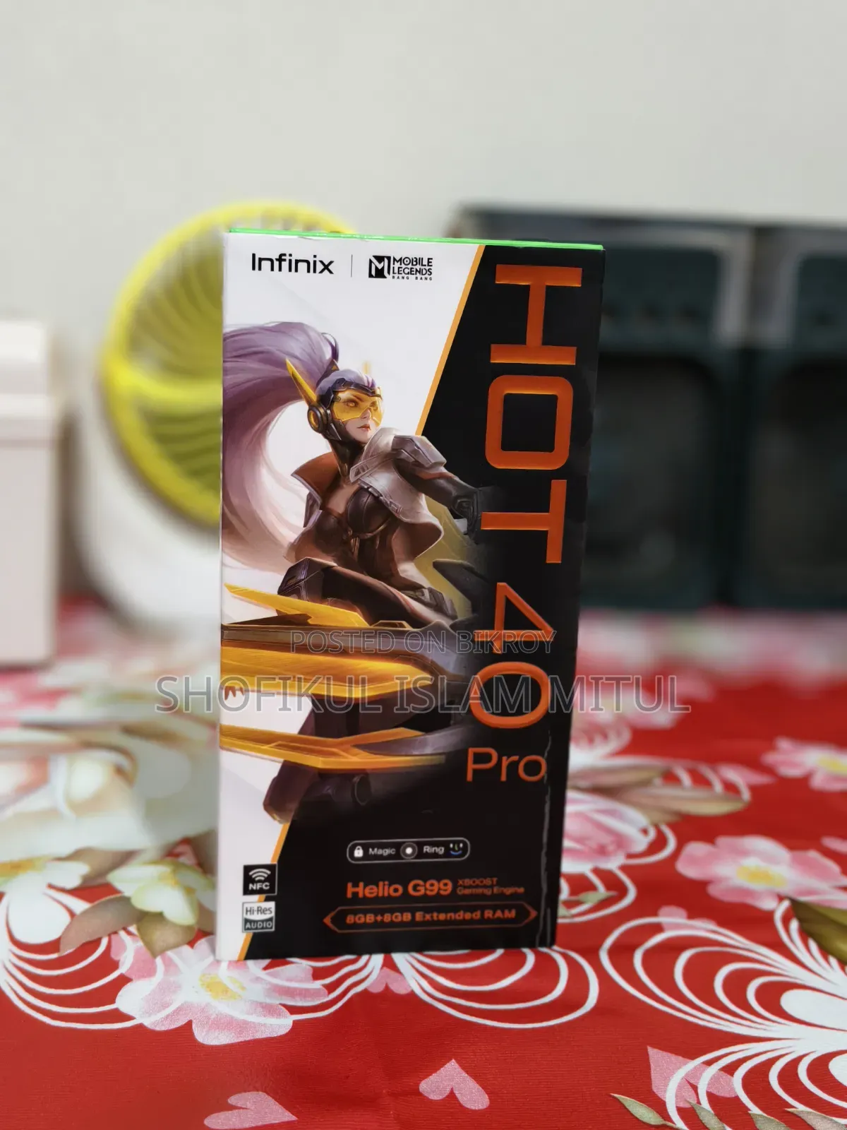 Infinix Hot 40 Pro 128 GB Black