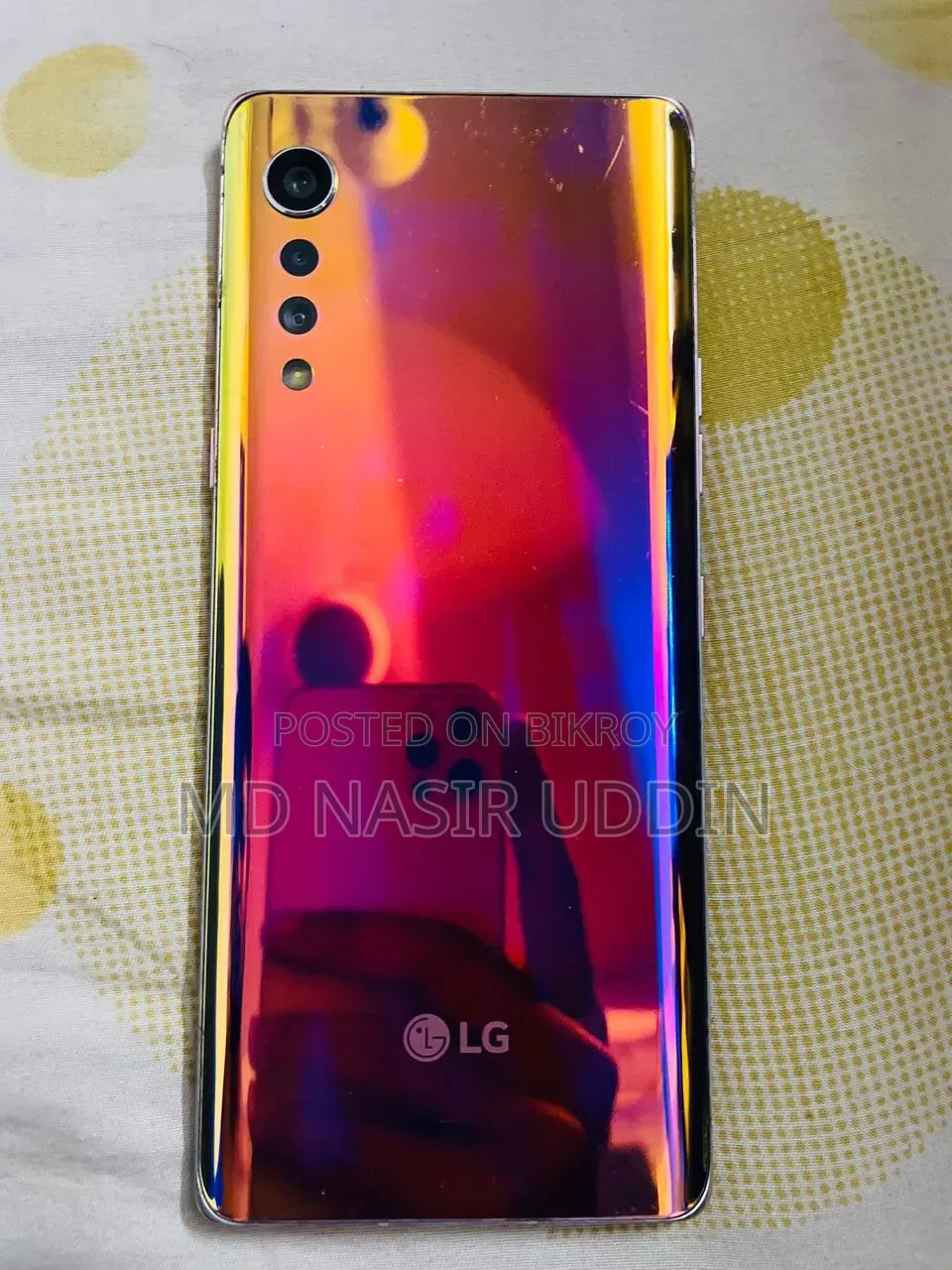 LG Velvet 5G 128 GB Bronze
