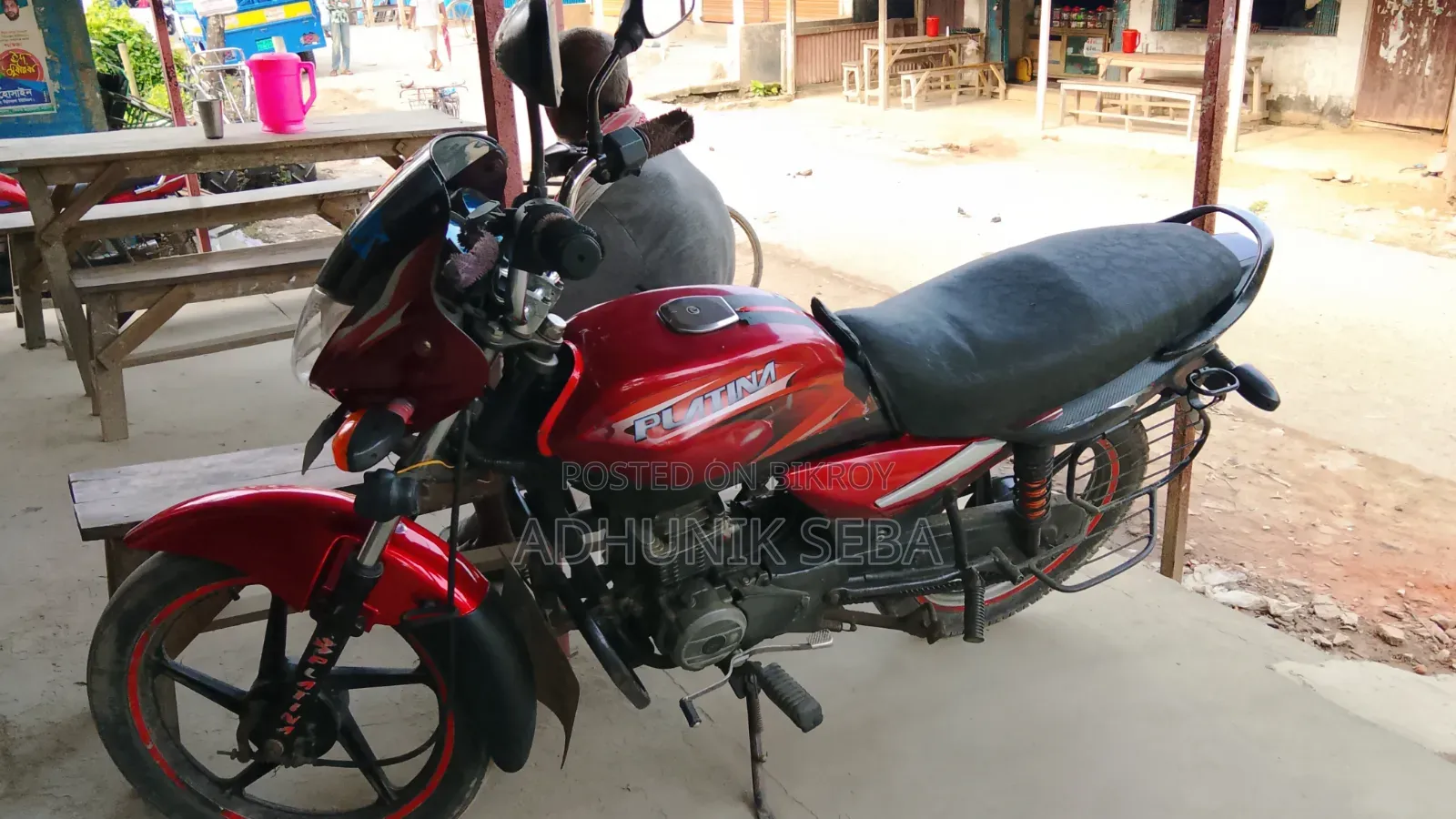 Bajaj Platina 100 2020 Red