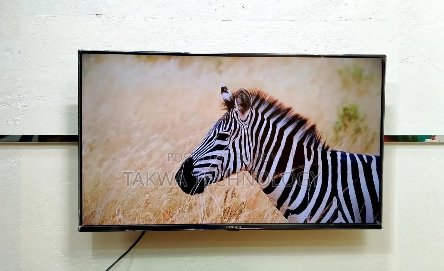Singer 43-inch Smart Android Frameless Voice Control TV