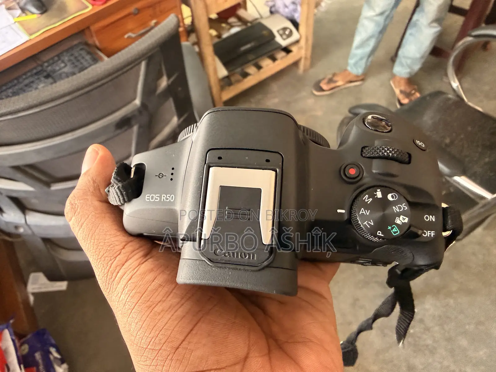 Canon R50 and Lens Kit and Zoom Lens 55-210