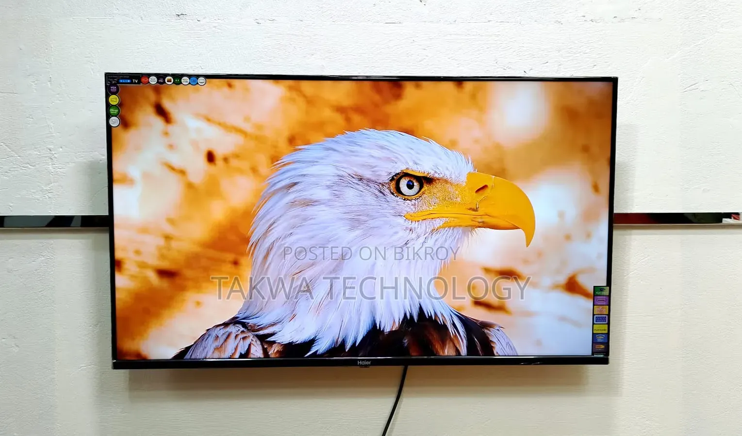 Haier 43-inch Smart Android Frameless Voice Control TV