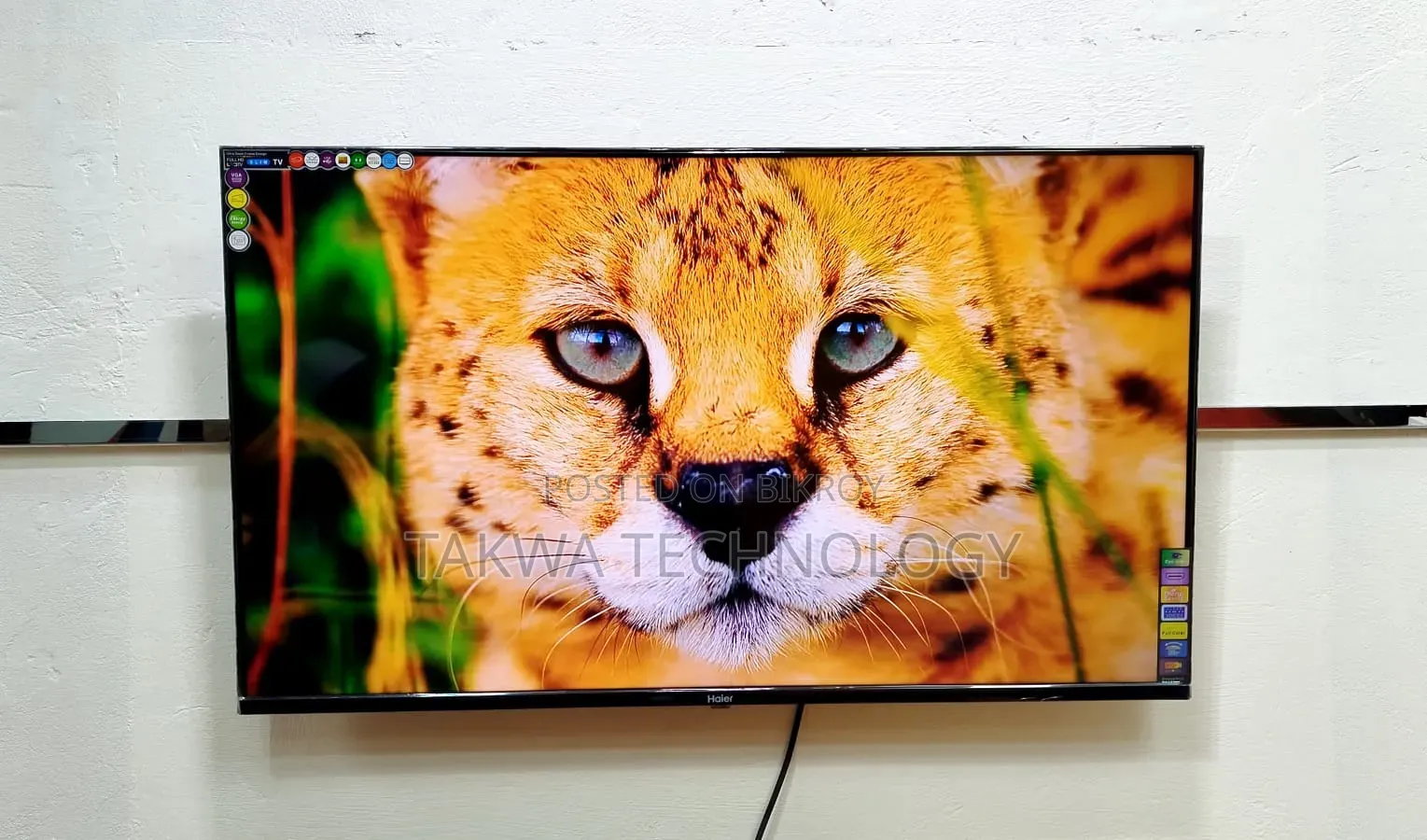 Haier 43-inch Smart Android Frameless Voice Control TV