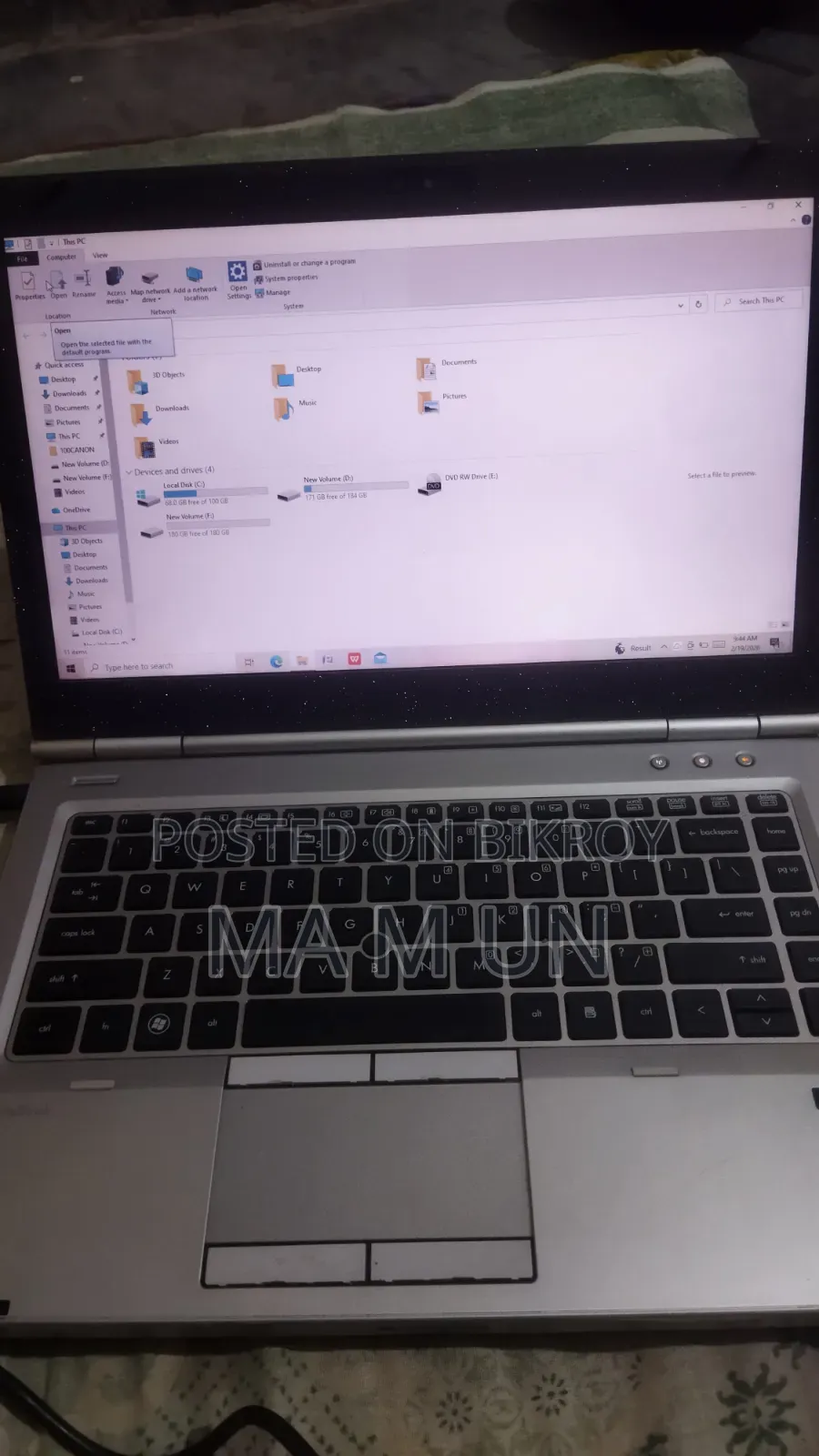 Laptop HP EliteBook 840 G3 4GB Intel Core I5 HDD+SSD 512GB