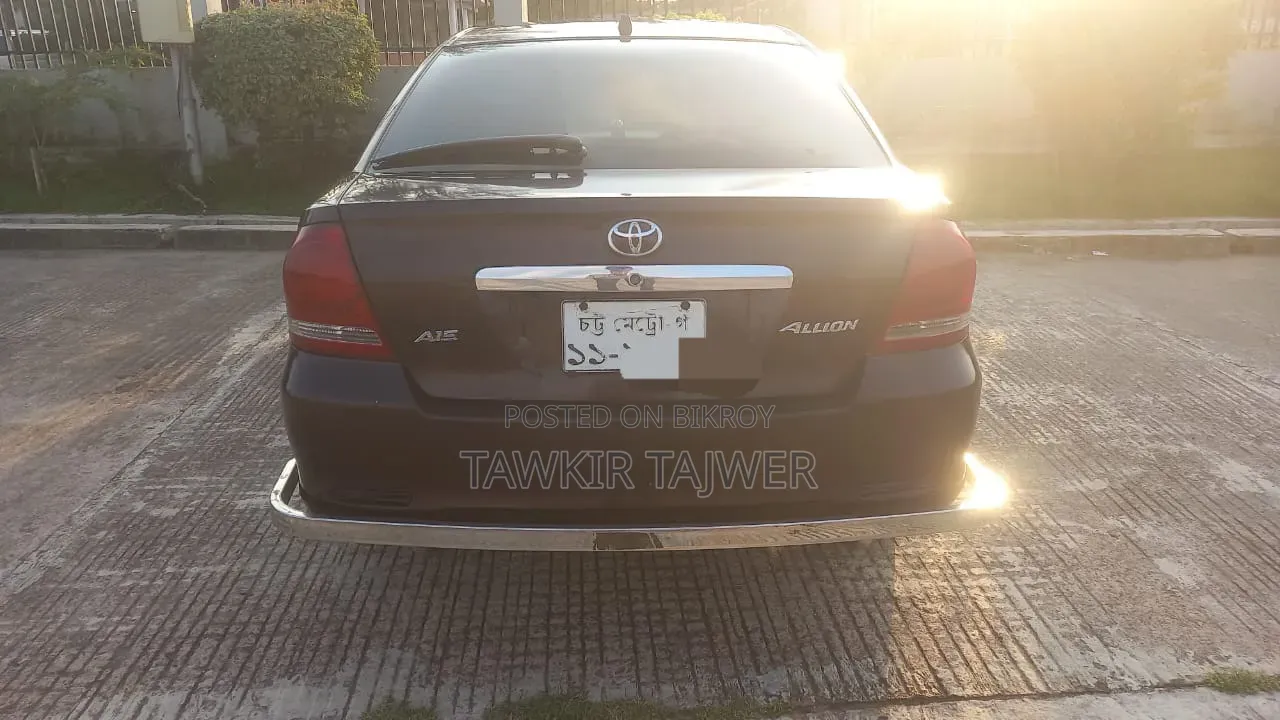 Toyota Allion 2004 Maroon