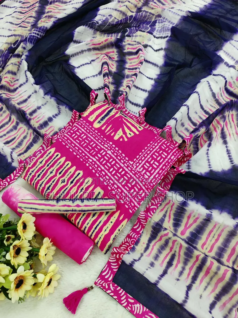 (Vip) Tie-Dye Batik Three-Piece