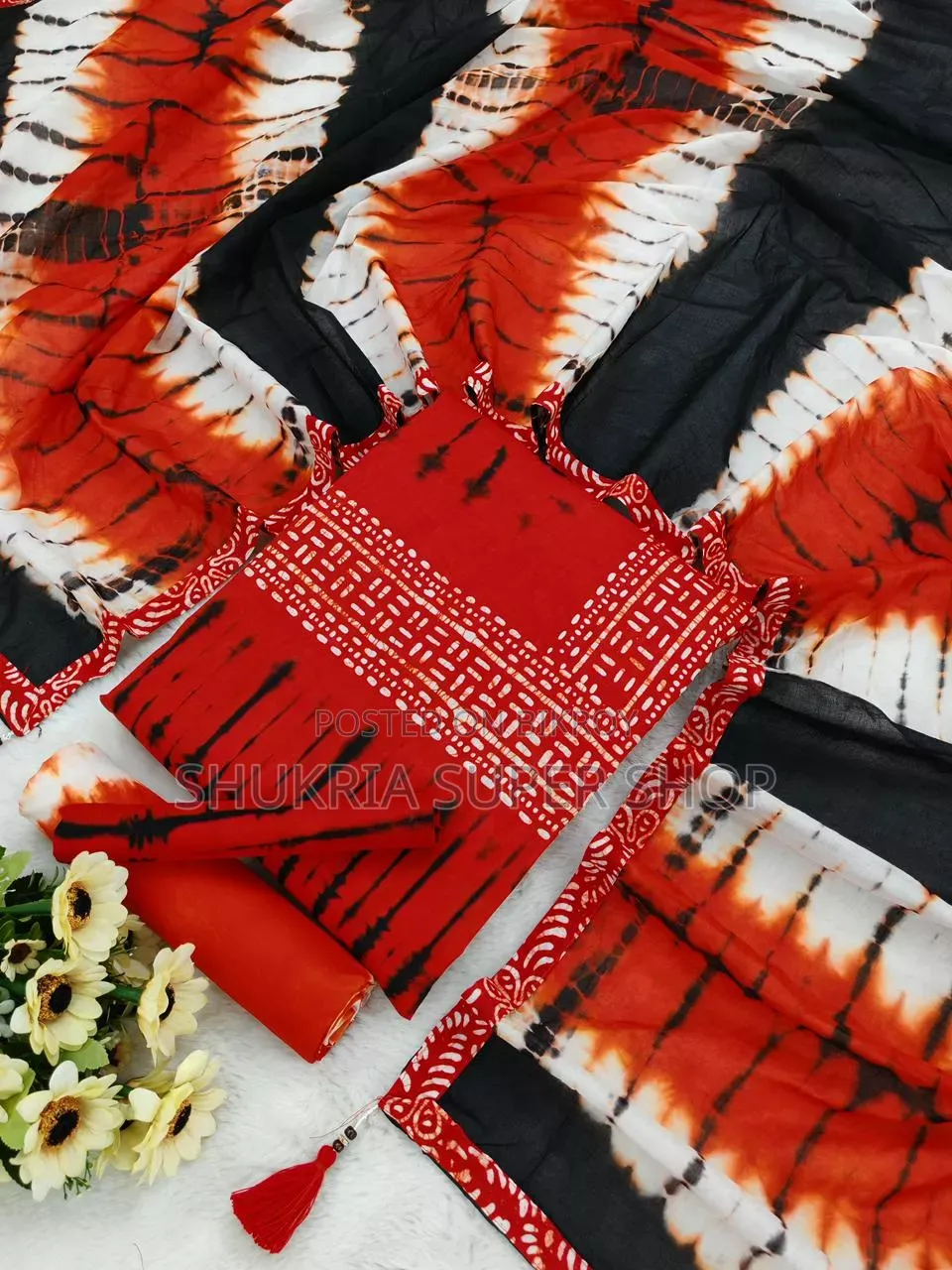 (Vip) Tie-Dye Batik Three-Piece