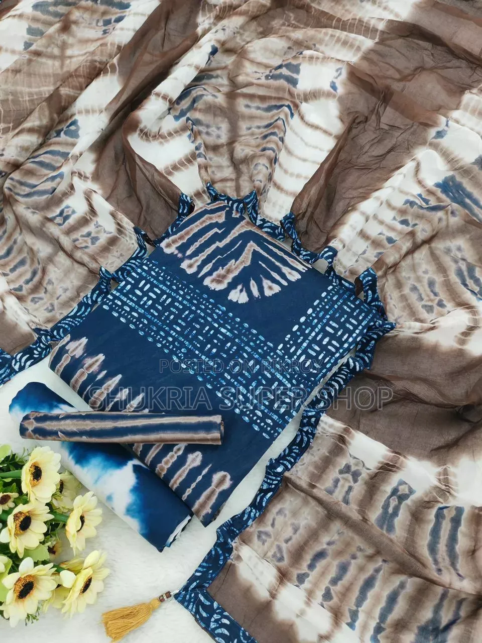 (Vip) Tie-Dye Batik Three-Piece
