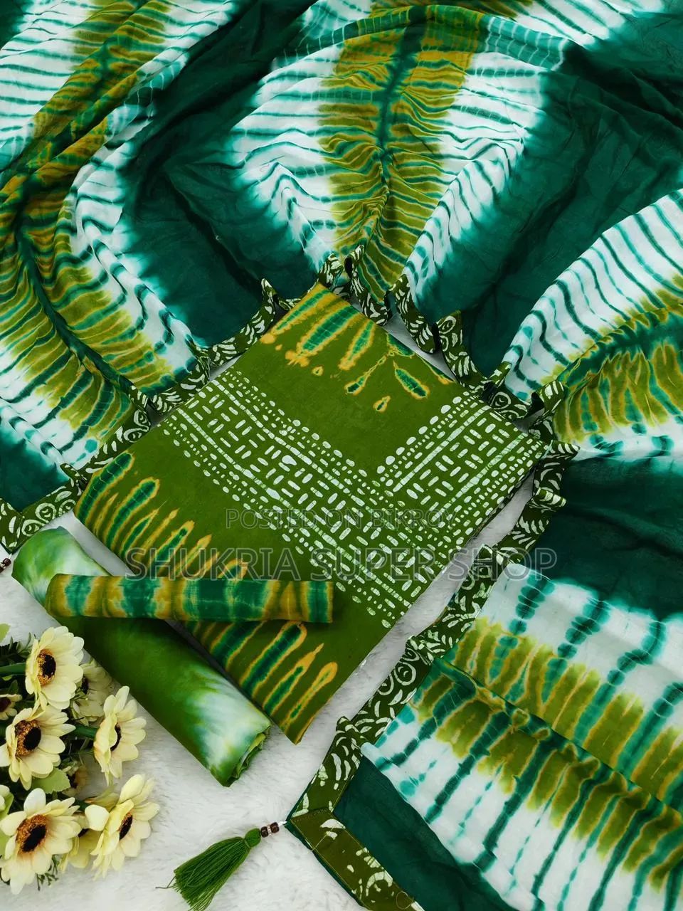 (Vip) Tie-Dye Batik Three-Piece