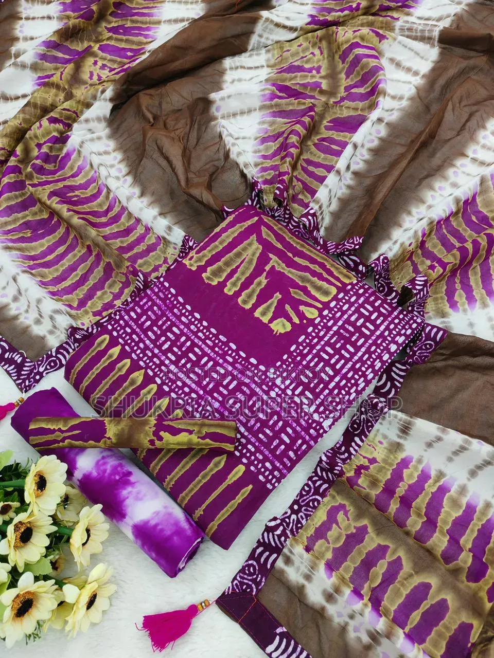 (Vip) Tie-Dye Batik Three-Piece