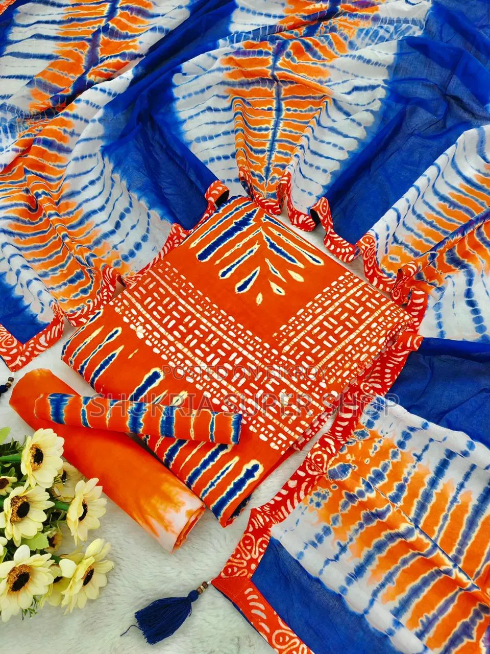 (Vip) Tie-Dye Batik Three-Piece