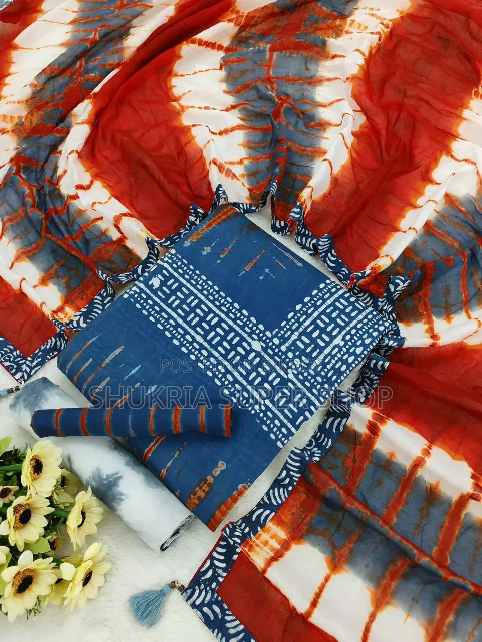 (Vip) Tie-Dye Batik Three-Piece