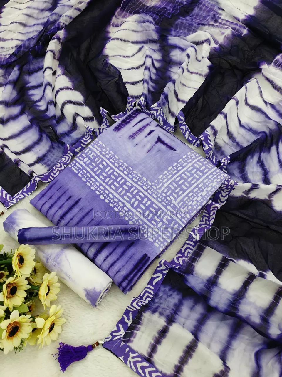 (Vip) Tie-Dye Batik Three-Piece