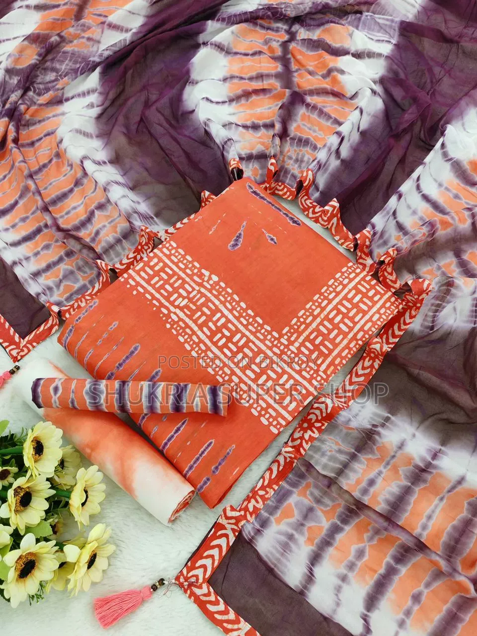 (Vip) Tie-Dye Batik Three-Piece
