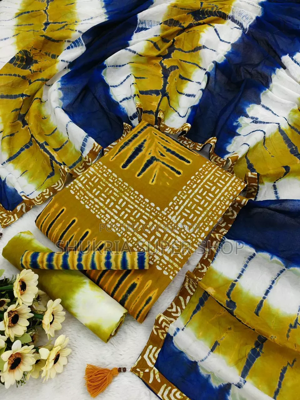 (Vip) Tie-Dye Batik Three-Piece