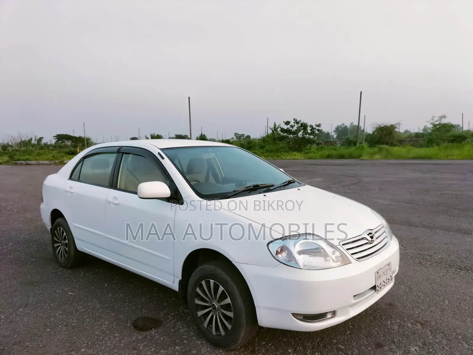 Toyota Corolla Sedan 2005 White