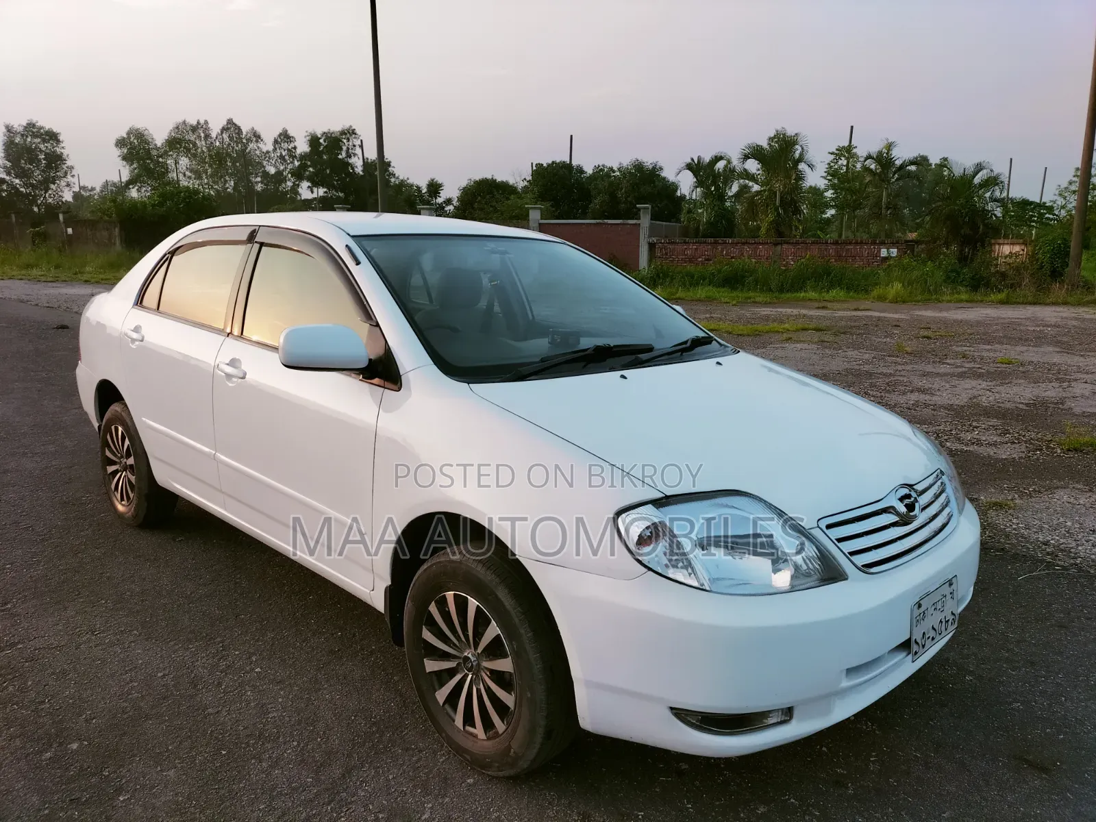 Toyota Corolla Sedan 2005 White