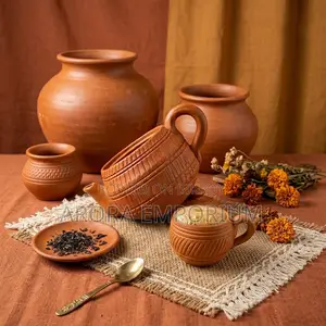 Clay Tea or Milk Pot