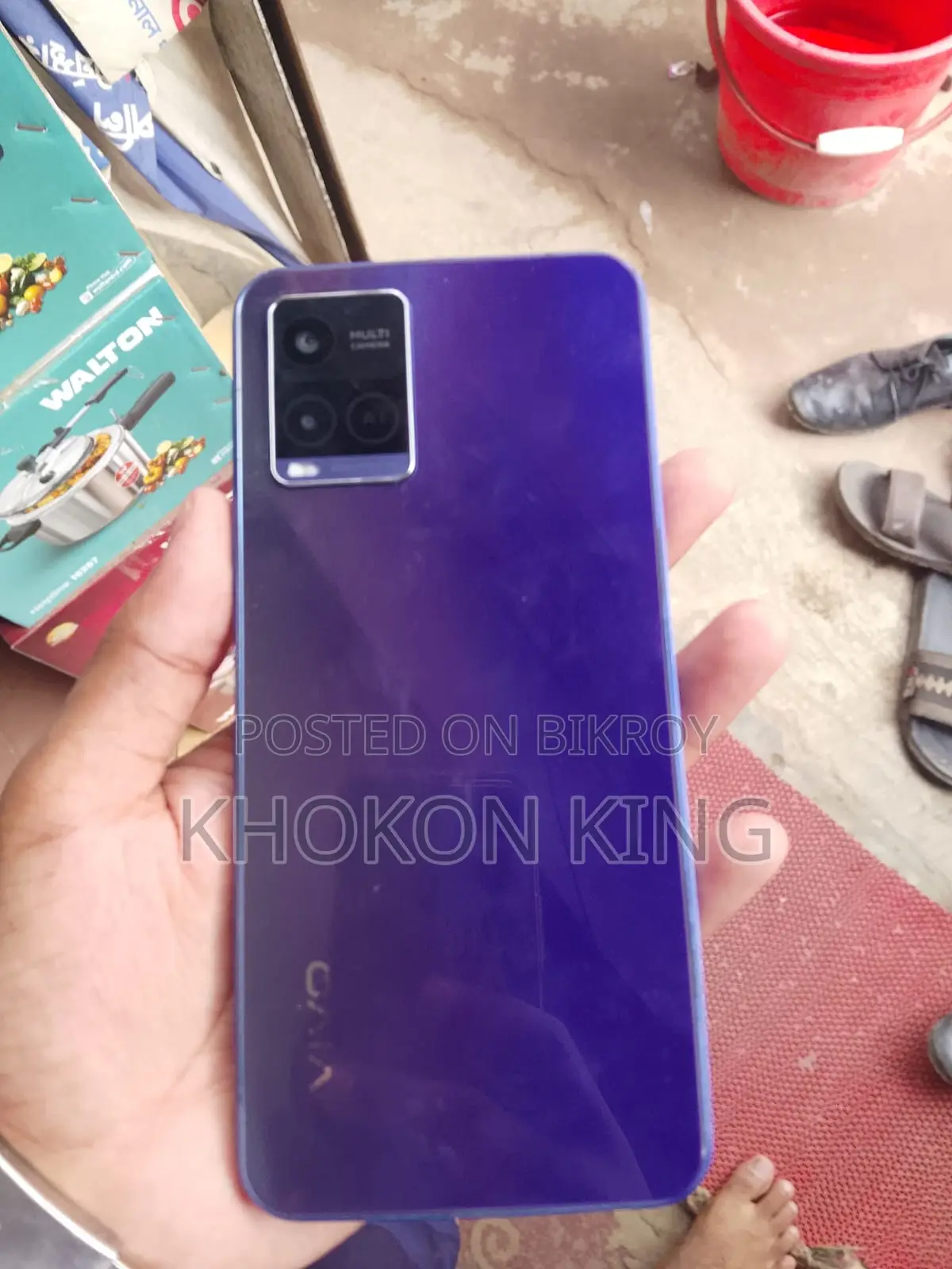 Vivo Y21 64 GB Blue