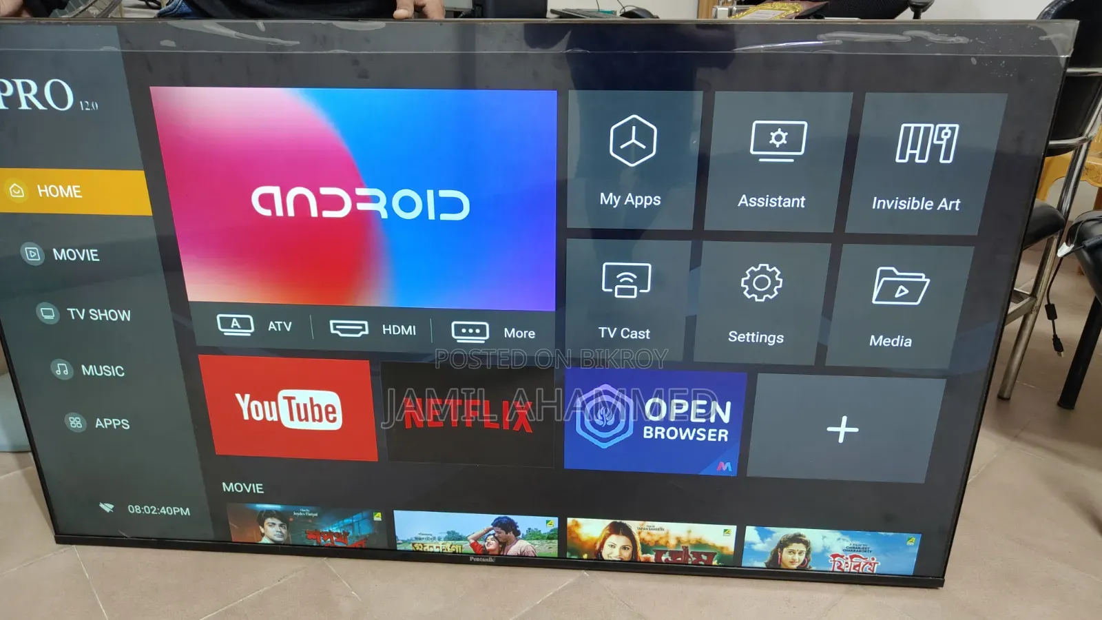 Pentanik 65 Inch Android TV