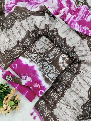 জেবরা শিবুরি বাটিক থ্রি-পিছ