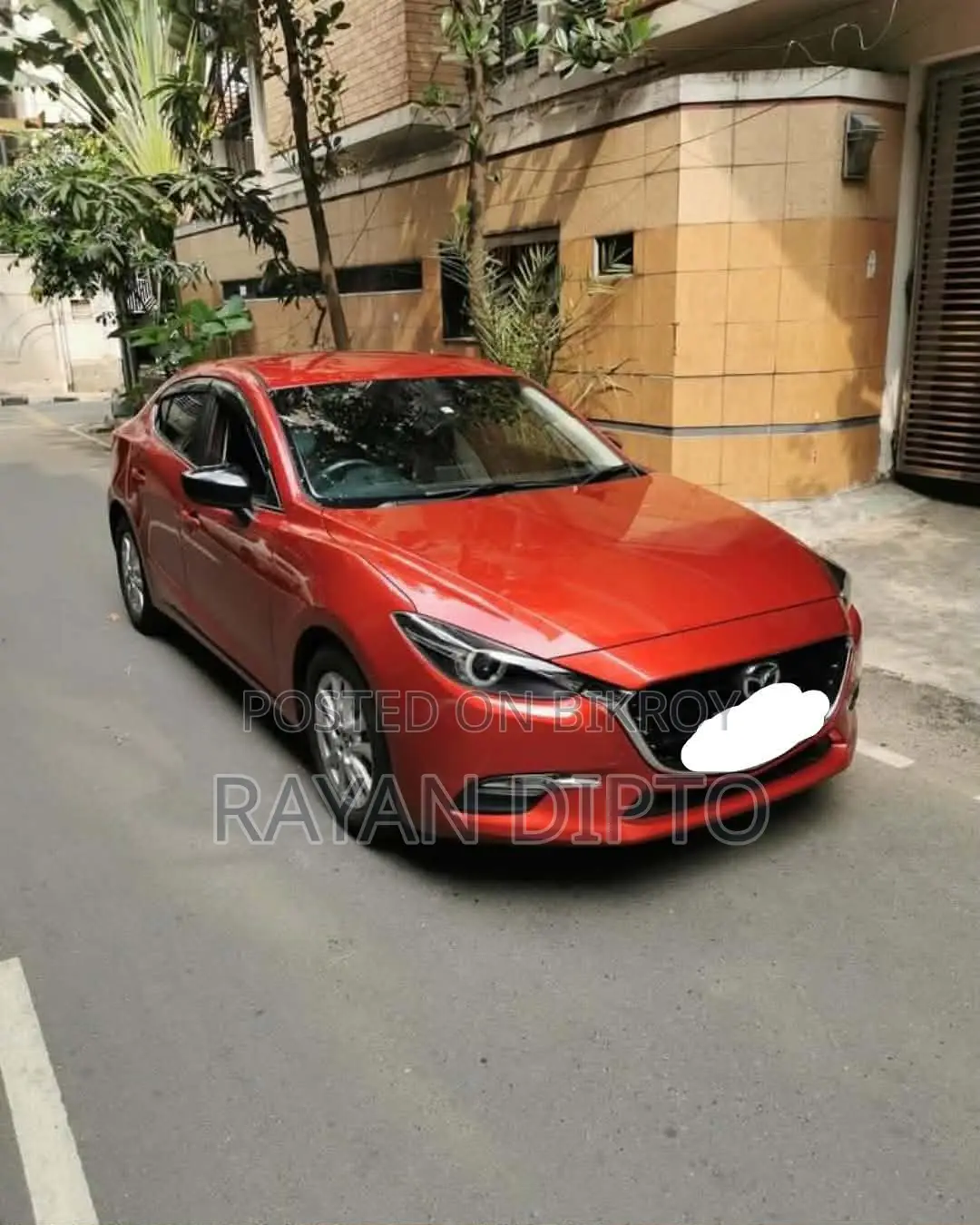 Mazda Axela 2017 Red