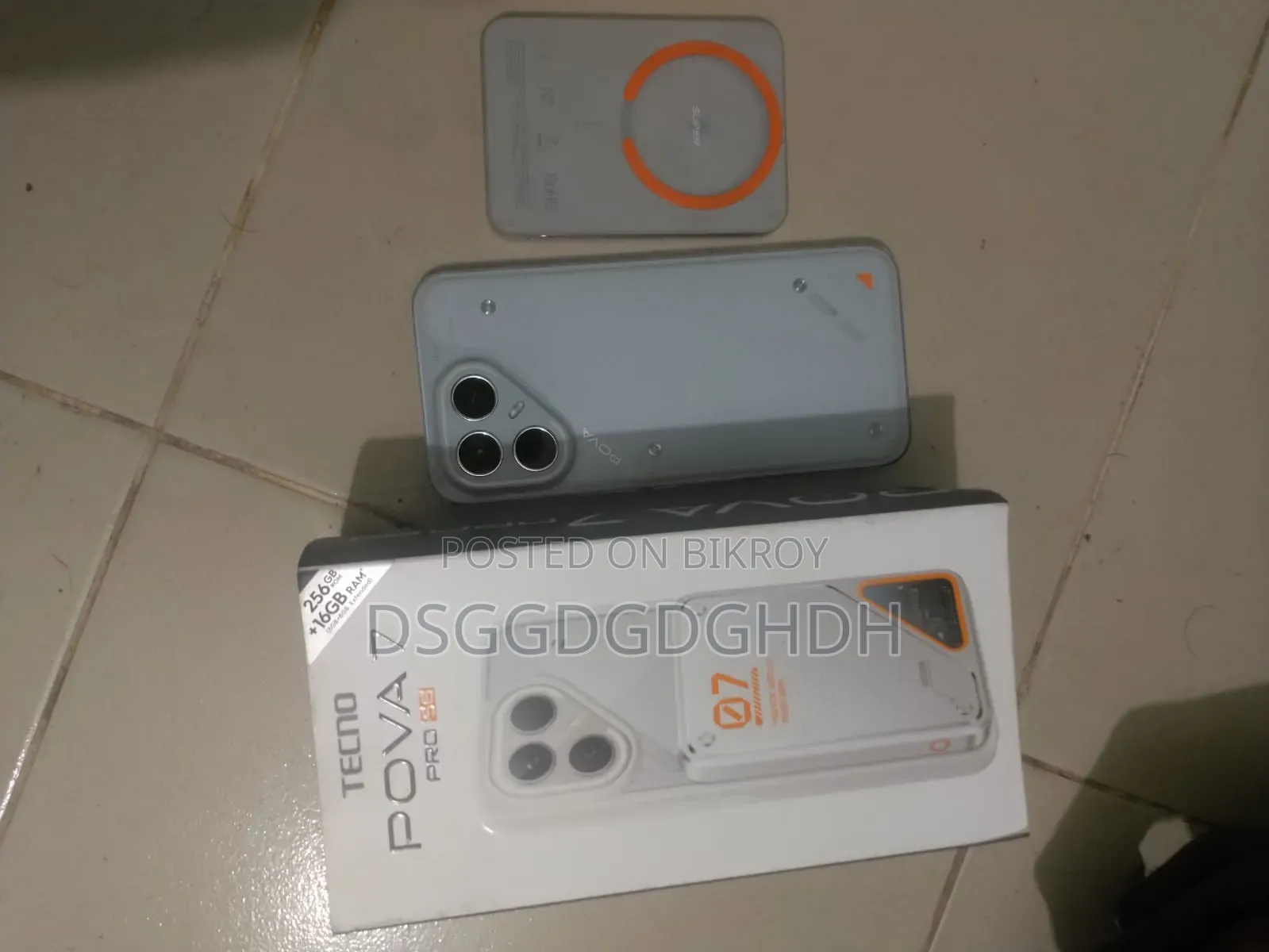 New Tecno Pova 7 Pro 5G 256 GB White