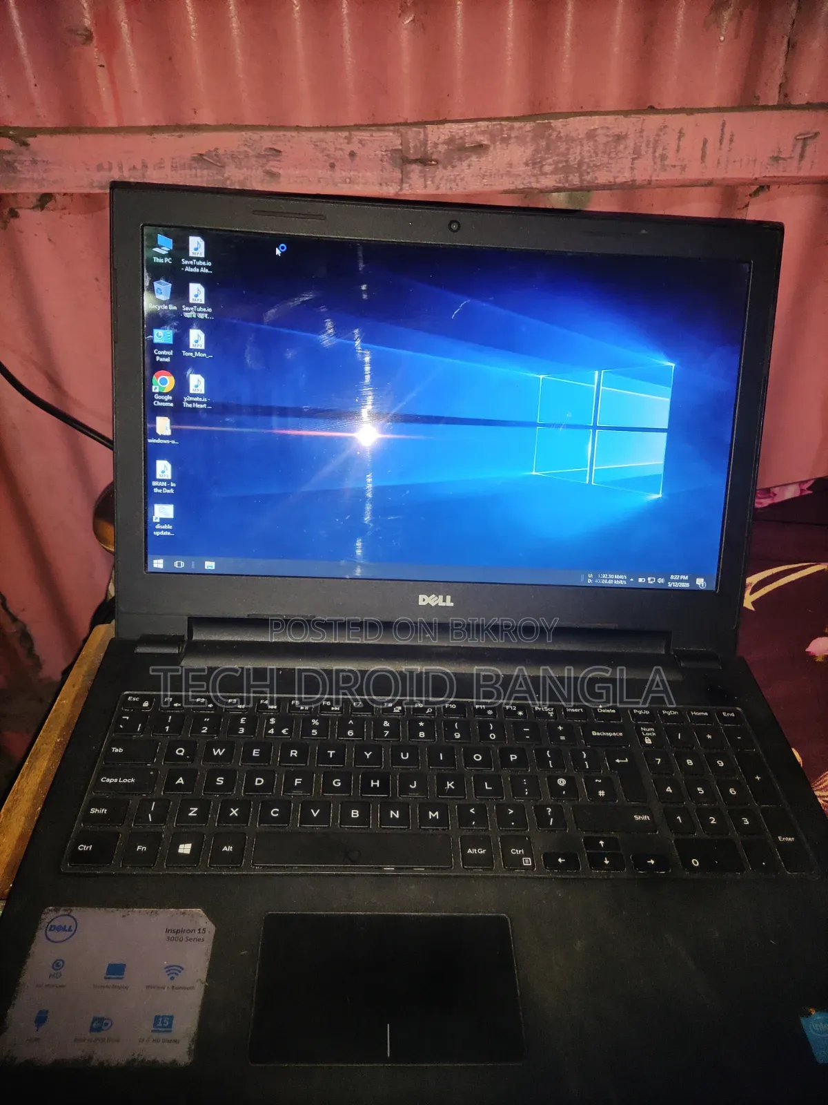 Laptop Dell Inspiron 3443 4GB Intel Core I3 HDD 512GB