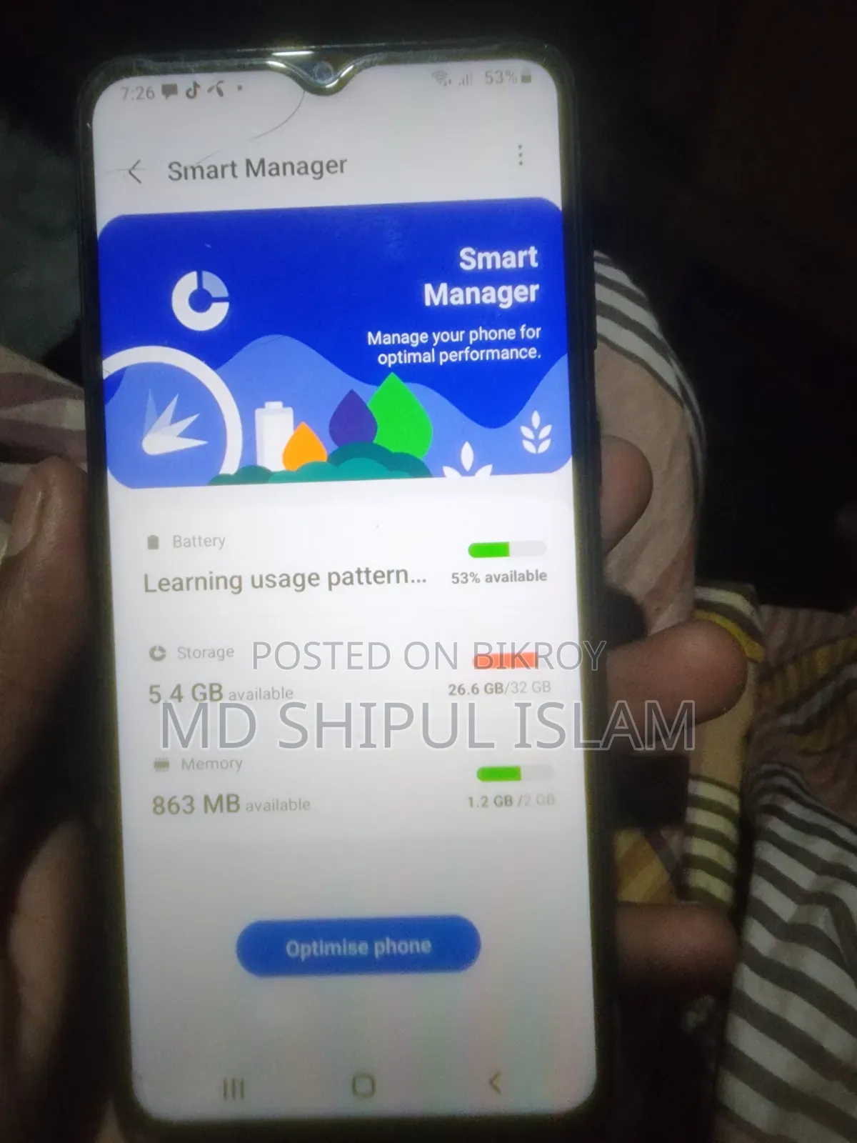স্যামসাং গ্যালাক্সি এ০৩ কোর ৩২ জিবি ব্ল্যাক