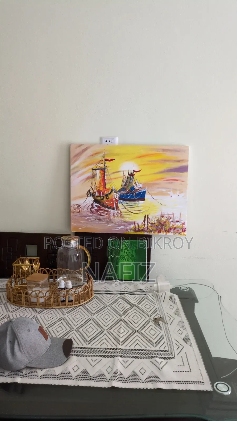Acrylic Color Hand Painting