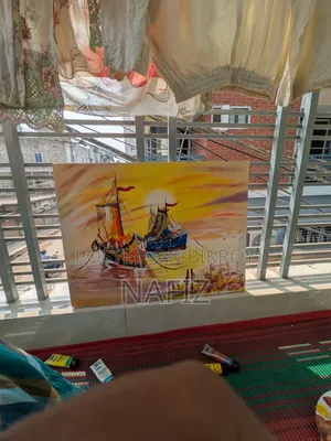 Acrylic Color Hand Painting