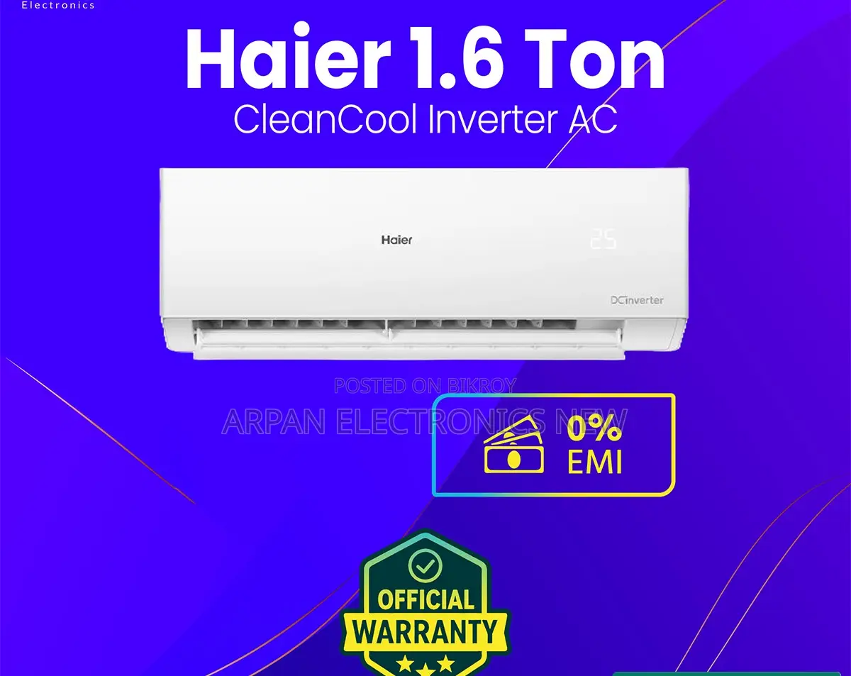 Haier Inverter AC 1.5 Ton Powerful GMCC Compressor