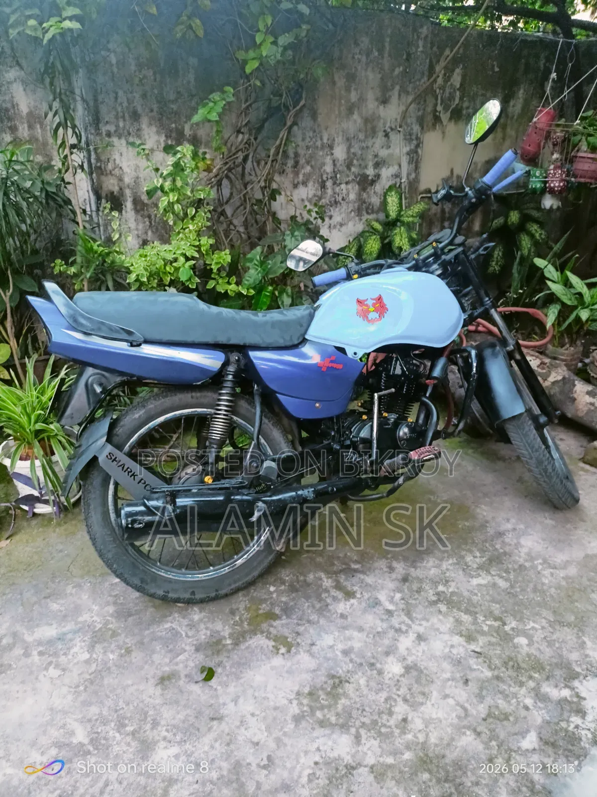 TVS 2002 Blue
