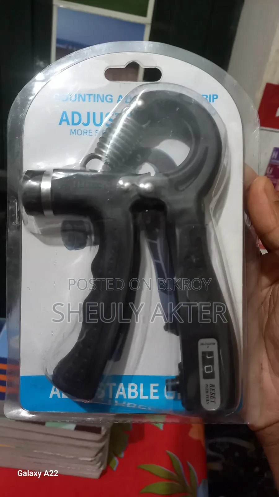Counting Adjustable Grip