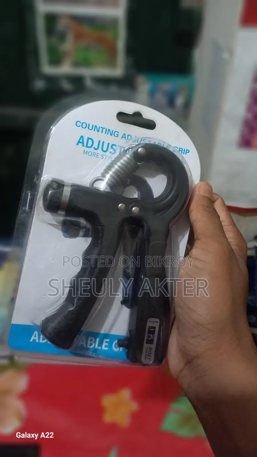 Counting Adjustable Grip